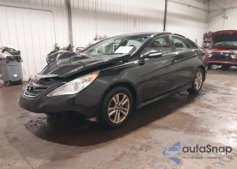 2014 Hyundai Sonata Gls from USA, damaged, VIN 5NPEB4AC7EH865588